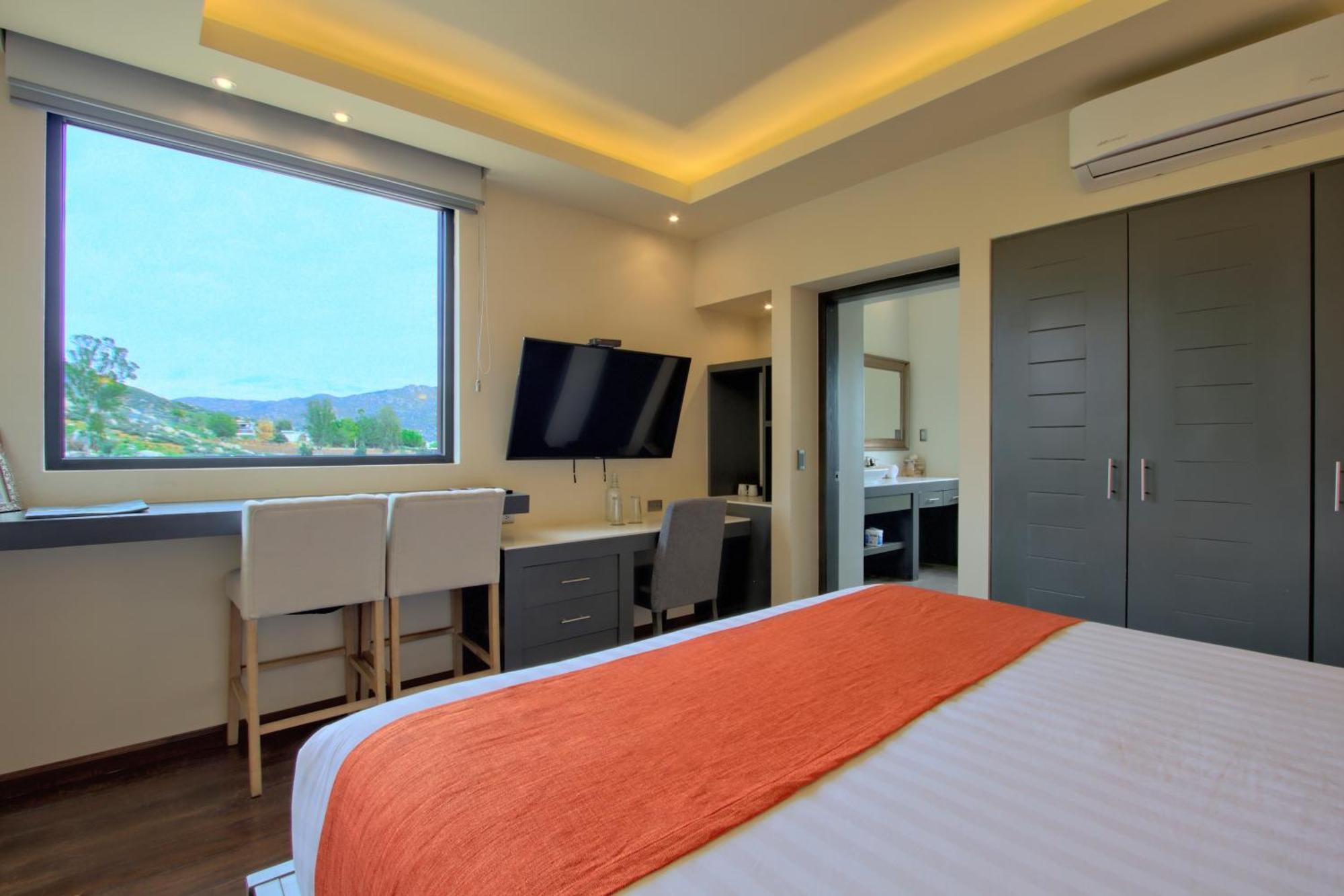 Entre Vinedos By Hotel Boutique บาเย เด กัวลาลูเป ห้อง รูปภาพ